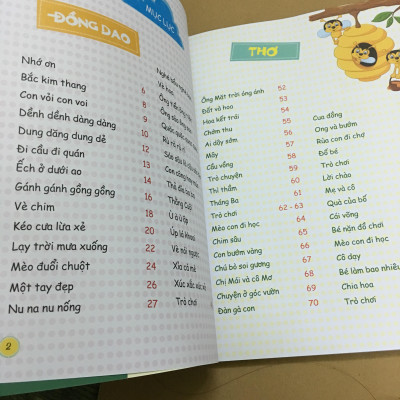 Đồng dao thơ - truyện cho bé tập nói