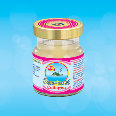 [Combo 10 lọ]  Nước Yến sào Sanvinest Khánh Hòa Collagen lọ 70ml - S209