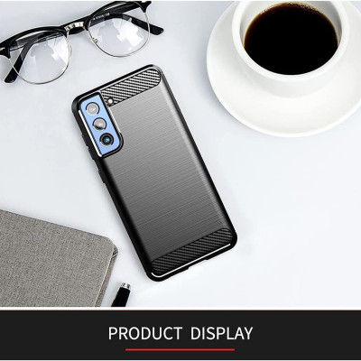 Ốp lưng chống sốc cho Samsung Galaxy S21 FE hiệu Likgus vân kim loại , chống sốc chuẩn quân đội, chống va đập - hàng nhập khẩu