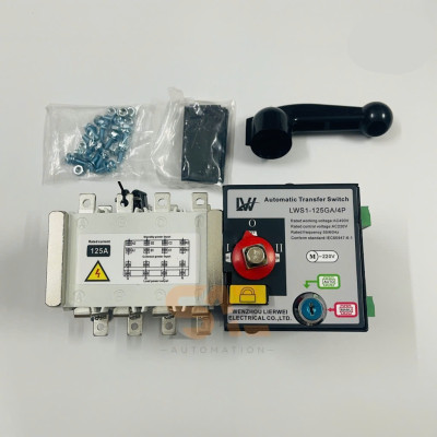 Bộ chuyển nguồn điện 3 pha ATS 4P 125A LWS1-125/4P