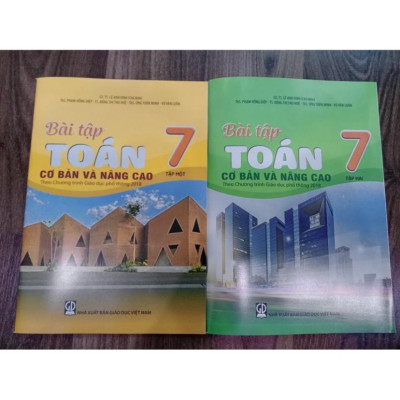 Sách - Bài tập Toán 7 - tập 1 cơ bản và nâng cao (Theo Chương trình Giáo dục phổ thông 2018)