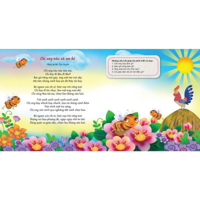 Sách - Học Từ Vựng Qua Bài Hát - Động Vật - Tân Việt Books