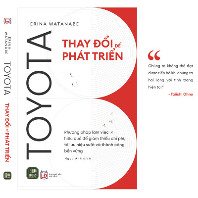Sách - Toyota Thay Đổi Để Phát Triển - Erina Watanabe