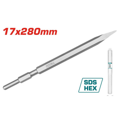 MŨI ĐỤC NHỌN, DẸP ĐUÔI LỤC GIÁC TOTAL TAC153171, TAC153172 - HÀNG CHÍNH HÃNG