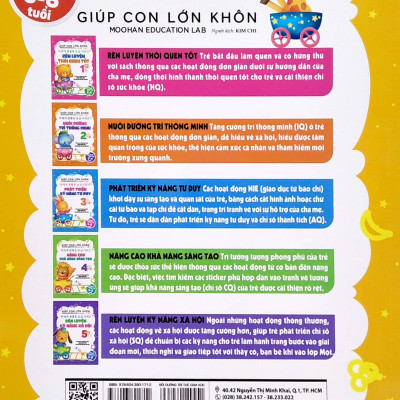 Giúp Con Lớn Khôn - Bồi Dưỡng Trí Tuệ Cảm Xúc 6 (Nuôi Dạy Trẻ 5-6 Tuổi)