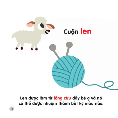 Sách 200 Từ Vựng Mẹ Cùng Con Học Nói - Các Loài Động Vật Đáng Yêu