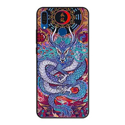 Ốp Lưng in cho Huawei Y9 2019 Mẫu 12 Con Giáp Thìn - Hàng Chính Hãng