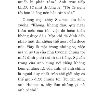 Tuyển Tập Sherlock Holmes - Những Bí Mật Và Báu Vật Bị Đánh Cắp - Ba Chàng Sinh Viên