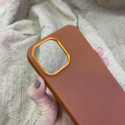 Ốp lưng da thật dành cho iPhone 13 Pro Max hiệu Wiwu - Hàng chính hãng