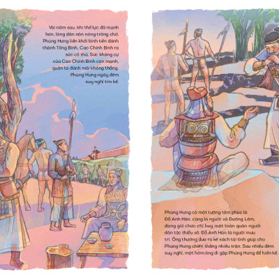 Lịch Sử Việt Nam Bằng Tranh - Mai Đế-Phùng Vương - Bản Màu