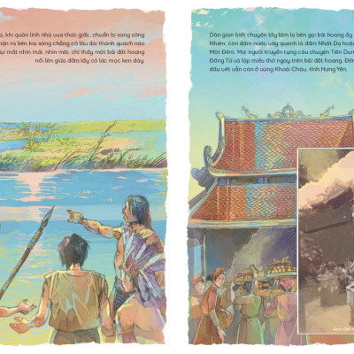 Lịch Sử Việt Nam Bằng Tranh - Sơn Tinh - Thủy Tinh - Bìa Cứng (Bản Màu)