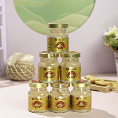 [Hộp 6 Lọ] Nước Yến Sào Chưng Nhân Sâm Nhân Việt 30% Yến Nguyên Chất Hũ 70ml