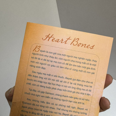 (New York times best-selling author) HEART BONES - Lời nói dối mùa hè - Colleen Hoover - Bảo Lê dịch - 1980 Books - NXB Thanh niên
