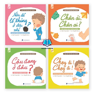 Sách Em Bé Trong Gia Đình (4 Cuốn) (MC)