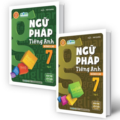Sách - Ngữ Pháp Tiếng Anh Nâng Cao Lớp 7 - Combo 2 Tập - Megabook