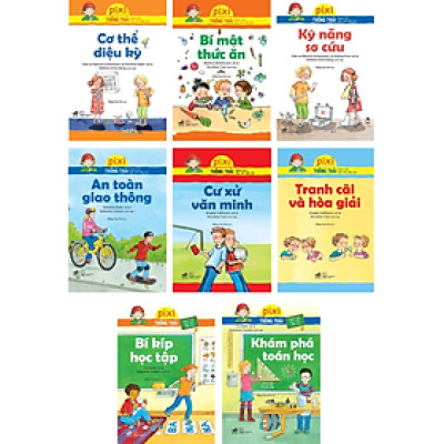 Bộ 8 Cuốn Pixi Thông Thái