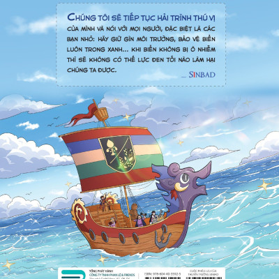Cuộc Phiêu Lưu Của Thuyền Trưởng Sinbad - Đại Chiến Nàng Tiên Cá (Truyện Tranh Màu)