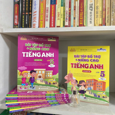 Sách - Global Success - Bài Tập Bổ Trợ Và Nâng Cao Tiếng Anh Lớp 5 - Có Đáp Án - Combo 2 Tập - Minh Thắng