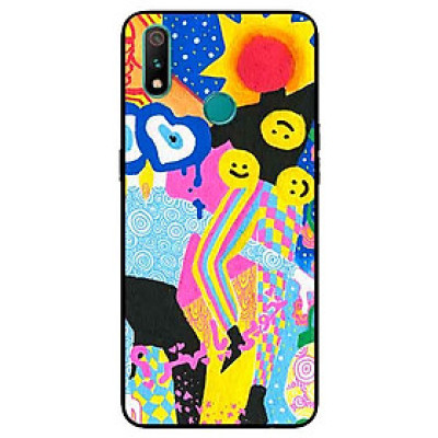 Ốp Lưng in cho Realme 3 Mẫu Họa Tiết Ánh Dương - Hàng Chính Hãng
