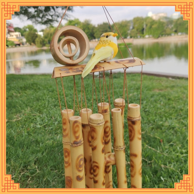 Chuông gió tre chim khách 1 tầng