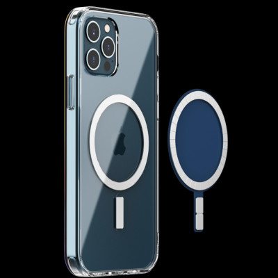 Ốp Lưng hỗ trợ sạc nam châm Trong Suốt Dành Cho iPhone iPhone 13 / iPhone 13 Pro / iPhone 13 Promax hiệu Likgus - Hàng chính hãng
