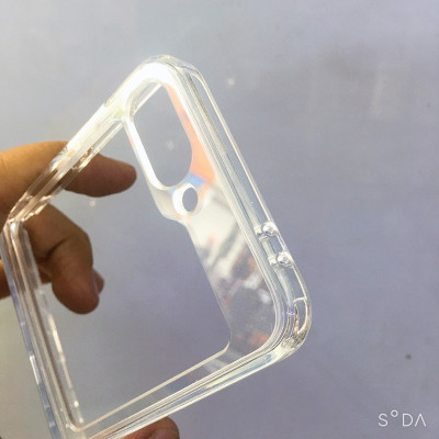 Ốp lưng Likgus Crystal cho Samsung Z Flip 6 5G túi khí chống sốc, chống ố màu( hàng chính hãng)