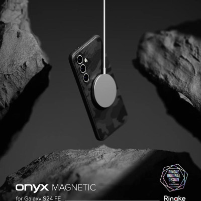Ốp lưng dành cho Samsung Galaxy S24 FE RINGKE Onyx Magnetic - Hàng Chính Hãng