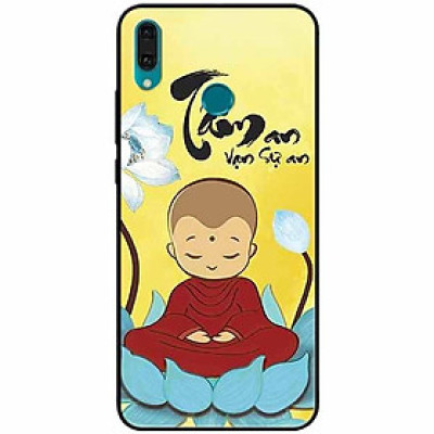 Ốp lưng in cho Huawei Y9 2019 Mẫu Tâm Chú Tiểu