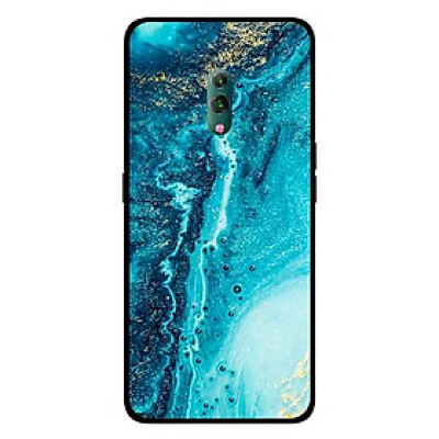 Ốp Lưng in cho Oppo K3 Mẫu NỀN ĐÁ HOA 12 - Hàng Chính Hãng