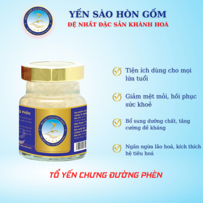 [Combo 30 Hũ] Tổ Yến Chưng Đường Phèn - Yến Sào Hòn Gốm Chính Hiệu Khánh Hoà - HGK NEST