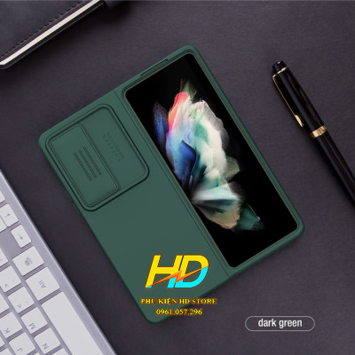 Ốp Lưng Bảo Vệ Camera Dành Cho SamSung Z Fold4 5G Chính Hãng Nillkin CamShield Silky Chống Sốc, Có Nắp Trượt Bảo Vệ Camera - Hàng Chính Hãng