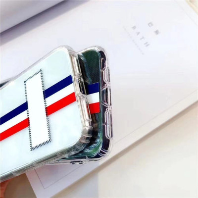 Ốp lưng chống sốc dành cho Samsung Galaxy Note 20 Ultra hiệu Likgus Thom Brow chất liệu cao cấp, thiết kế thời trang họa tiết 3 sọc màu) - hàng nhập khẩu