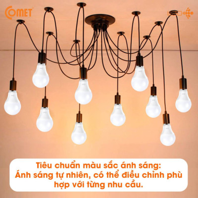 Bóng đèn Led Bulb Comet CB01F0076 công suất 7W ánh sáng trắng