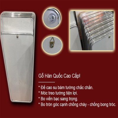 Tranh treo phòng khách-Tranh treo tường Phúc Lộc Thọ LT 02/Gỗ MDF cao cấp phủ kim sa/ Chống ẩm mốc, mối mọt/Bo viền góc tròn