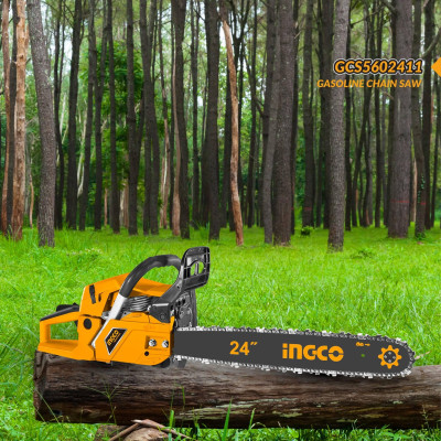 MÁY CƯA XÍCH XĂNG 2.4Kw INGCO GCS5602411 - HÀNG CHÍNH HÃNG