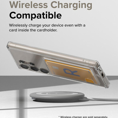 Ốp lưng dành cho Samsung Galaxy S24 Ultra RINGKE Fusion Card_ Hàng chính hãng