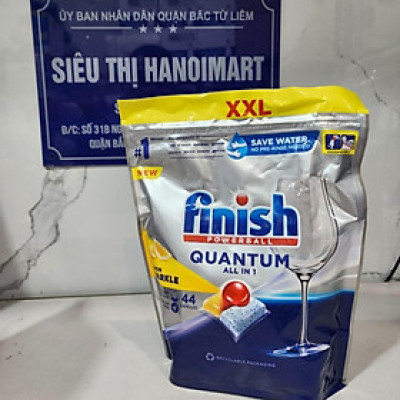 Túi 36 viên rửa chén Finish Quantum Max Dishwasher Tablets PTT09445