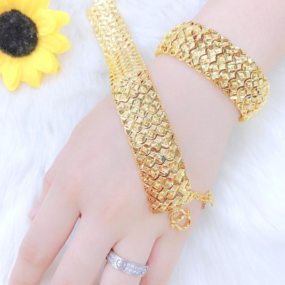 Lắc Tay Nữ Mạ Vàng 18 K Mẫu 152.20.09