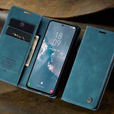 Bao da dạng ví dành cho Samsung Galaxy A24 chính hãng Caseme - Hàng nhập khẩu 