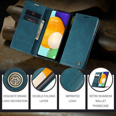Bao da dạng ví dành cho Samsung Galaxy A55 Hãng Caseme Có ngăn cài thẻ, ví đựng tiền tiện lợi - Hàng chính hãng