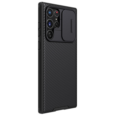 Ốp Nillkin bảo vệ Camera cho Samsung Galaxy S22 Ultra Nillkin Camshield Pro nắp đậy bảo vệ Camera - Hàng nhập khẩu