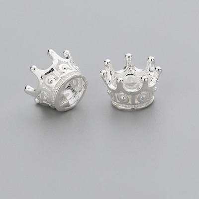 Combo 2 cái charm bạc vương miệng vua chúa - Ngọc Quý Gemstones
