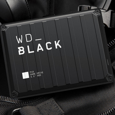 Ổ Cứng Di Động HDD WD Black P10 2.5 inch USB 3.2 - Hàng Nhập Khẩu