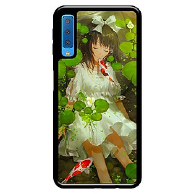 Ốp lưng cho Samsung Galaxy A7 2018  girl 040 - Hàng chính hãng