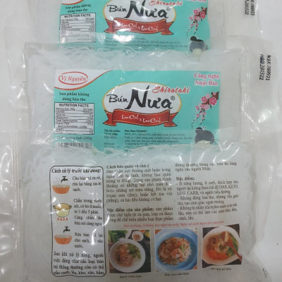 Combo 2 Gói Bún Nưa Vị Nguyên Das Keto 240g