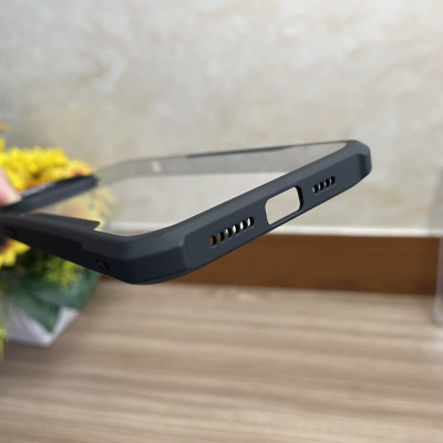 Ốp lưng XUNDD dành cho iPhone 14 Pro trong viền đen chống sốc - hàng chính hãng
