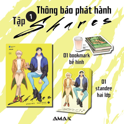 [Manga] Shares - Tập 1 - Amakbooks