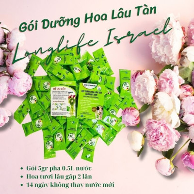 Dưỡng Hoa Lâu tàn nhập khẩu Israel (Combo 50 gói), Hiêu Longlife