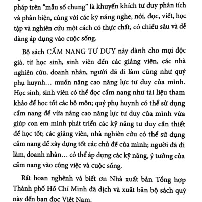 Cẩm Nang Tư Duy Đạo Đức
