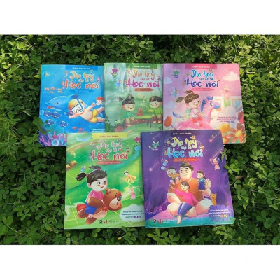 Combo 5 cuốn sách Thơ hay cho bé học nói 5T - Những vần thơ ngộ nghĩnh, giúp bé hoàn thiện ngôn ngữ và phát triển IQ-EQ
